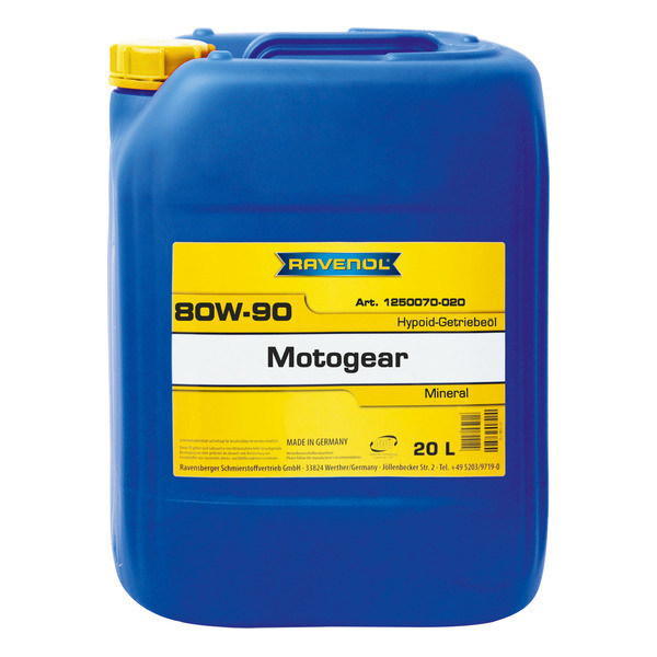 Ravenol Motogear 80W-90 GL-5, 20л
