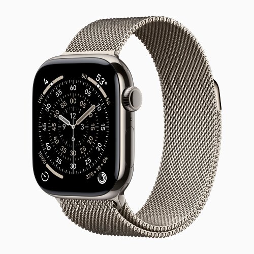 Apple Watch Milanese Series 11 46mm Natural Milanese Loop