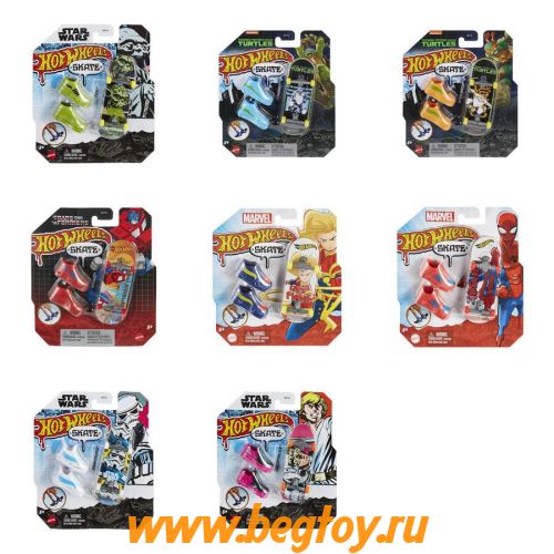 Hot Wheels набор со скейтом HMY18