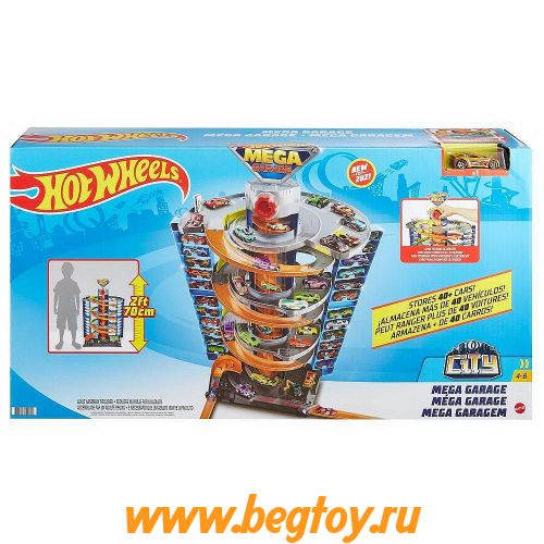 HOT WHEELS мега гараж GTT95