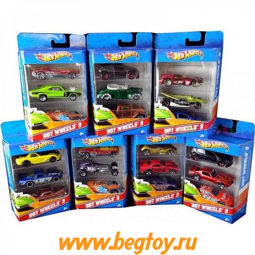 HOT WHEELS набор из 3 штук K5904