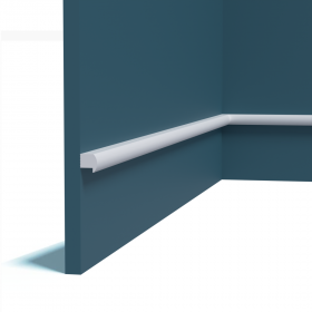 Молдинг Perfect Plus P197 Д200xШ2смxТ1.9см / Перфект Плюс