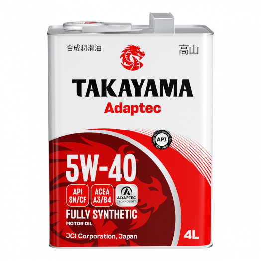 Takayama Padaptec 5W-40 A3/B4 SN/CF, 4л