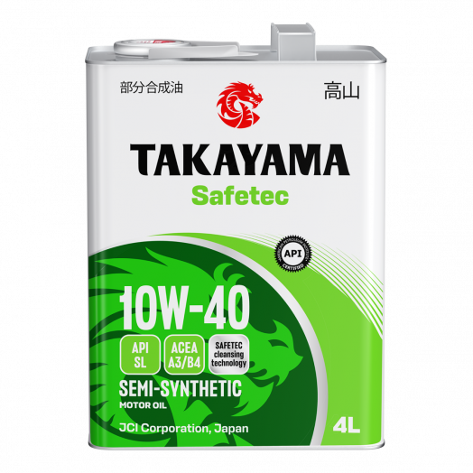 Takayama Safetec 10W-40 A3/B4 SL, 4л