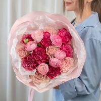 Сборный букет "Страстный"