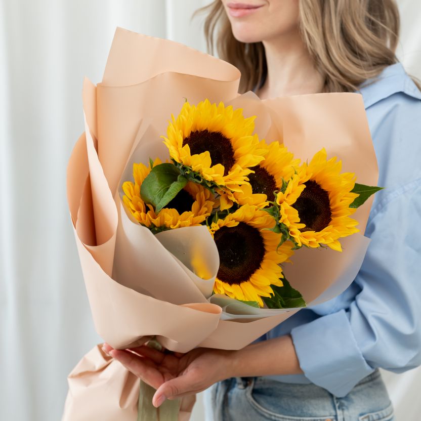 Подсолнухи от 5 шт