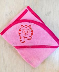 Уголок детский с вышивкой розовый