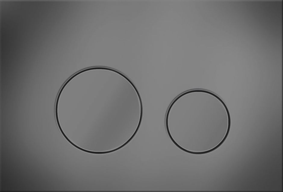 Изображение Клавиша для смыва KKPOL M11 SPP/112/WS/K оружейная сталь