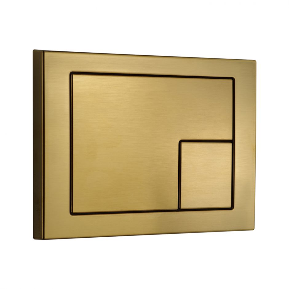 Клавиша смыва KKPOL M10 SPP/374/BG/K золото брашированное