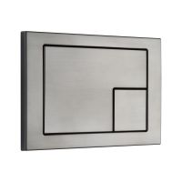 Клавиша смыва KKPOL M10 SPP/374/WS/K оружейная сталь схема 1