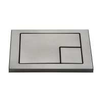 Клавиша смыва KKPOL M10 SPP/374/WS/K оружейная сталь схема 3