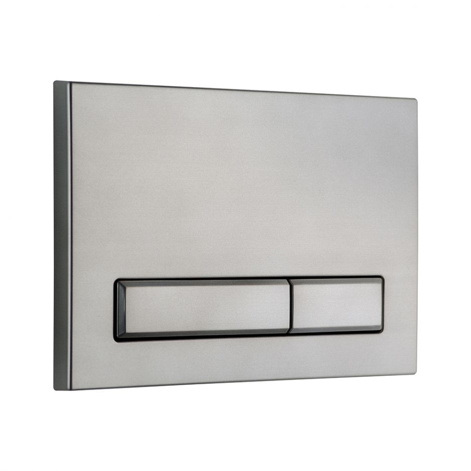 Смывная клавиша KKPOL M08 SPP/381/WS/K цвет оружейная сталь