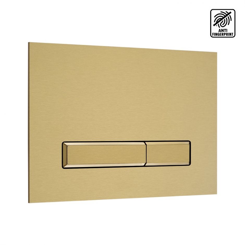 Изображение Клавиша для смыва KKPOL Aquafiori Diamond 350/AFD/022-00-00 золото матовое