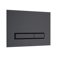 Клавиша смыва KKPOL Aquafiori Diamond 350/AFD/025-00-00 черная схема 1