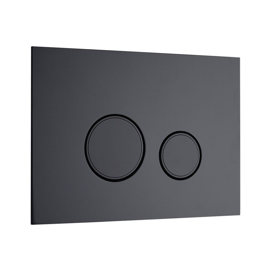 Изображение Черная клавиша для смыва KKPOL Aquafiori Sfera 350/AFS/055-00-00