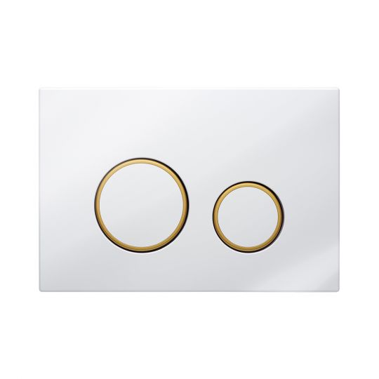 Клавиша для смыва KKPOL M11 350/PPB/042-00-06 белый матовый/золото матовое схема 2 Клавиша для смыва KKPOL M11 350/PPB/042-00-06 белый матовый/золото матовое схема 2