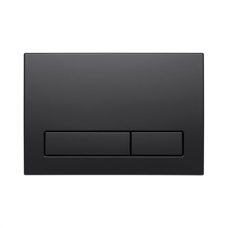 Клавиша для инсталляции KKPOL M16 350/PPC/100-00-00 цвет черный матовый ФОТО