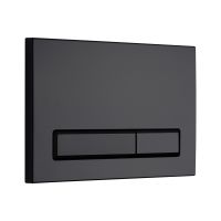 Смывная клавиша KKPOL M08 350/PPC/114-00-00 цвет черный матовый схема 1