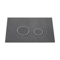 Клавиша смыва KKPOL Lapis Grande V1 350/PPK/421-00-03 Pietra Grigia с круглыми кнопками схема 2