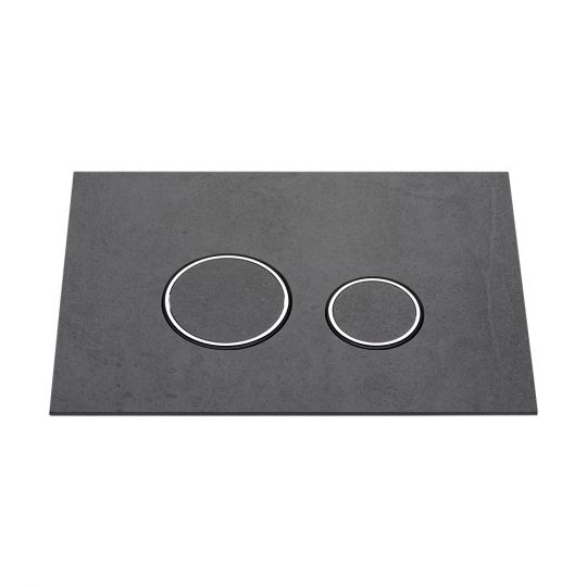 Клавиша смыва KKPOL Lapis Grande V1 350/PPK/421-00-03 Pietra Grigia с круглыми кнопками схема 2