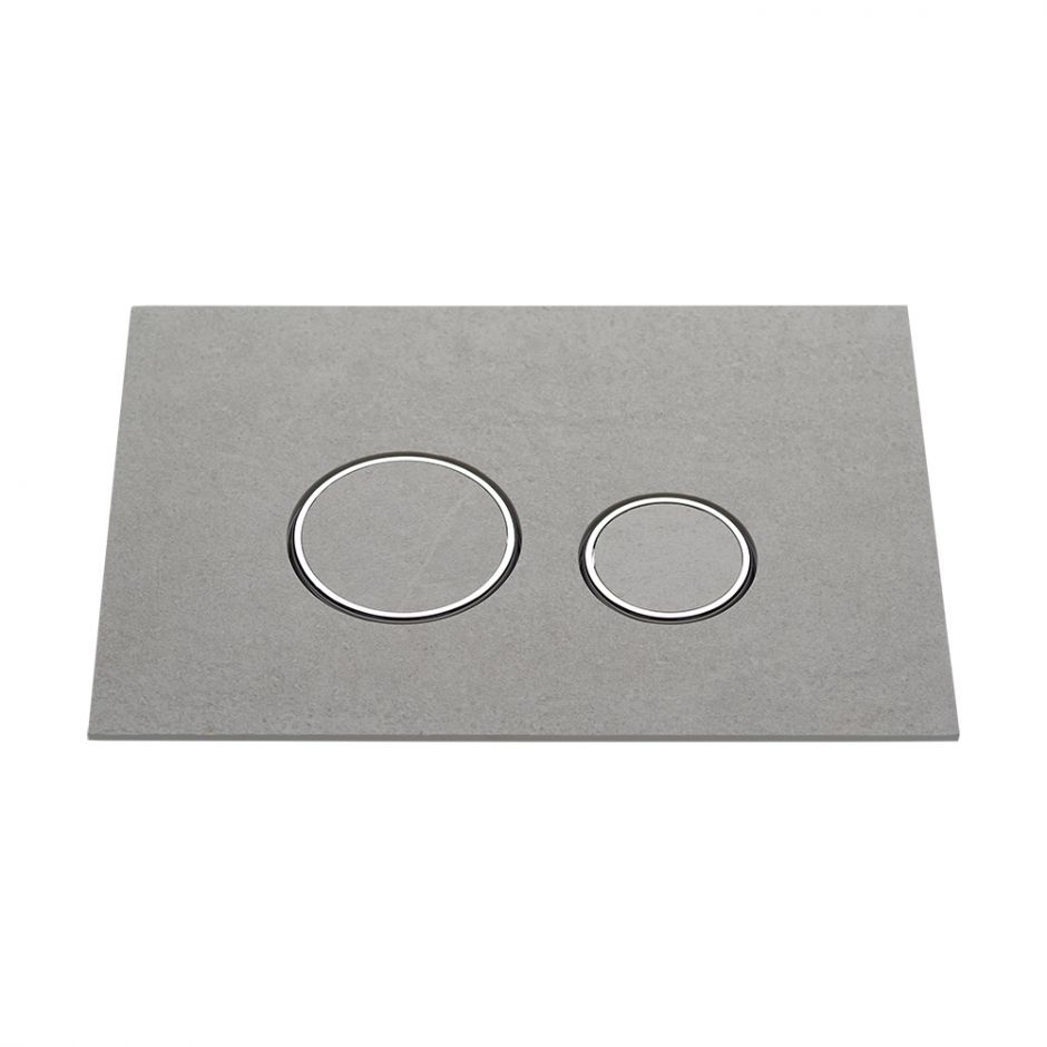 Клавиша смыва KKPOL Lapis Grande V1 350/PPK/422-00-03 Pietra Perla с круглыми кнопками ФОТО