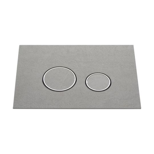 Клавиша смыва KKPOL Lapis Grande V1 350/PPK/422-00-03 Pietra Perla с круглыми кнопками схема 2