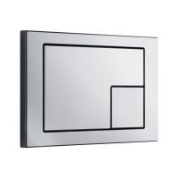 Клавиша смыва KKPOL M10 350/PPS/107-00-00 сатин схема 1