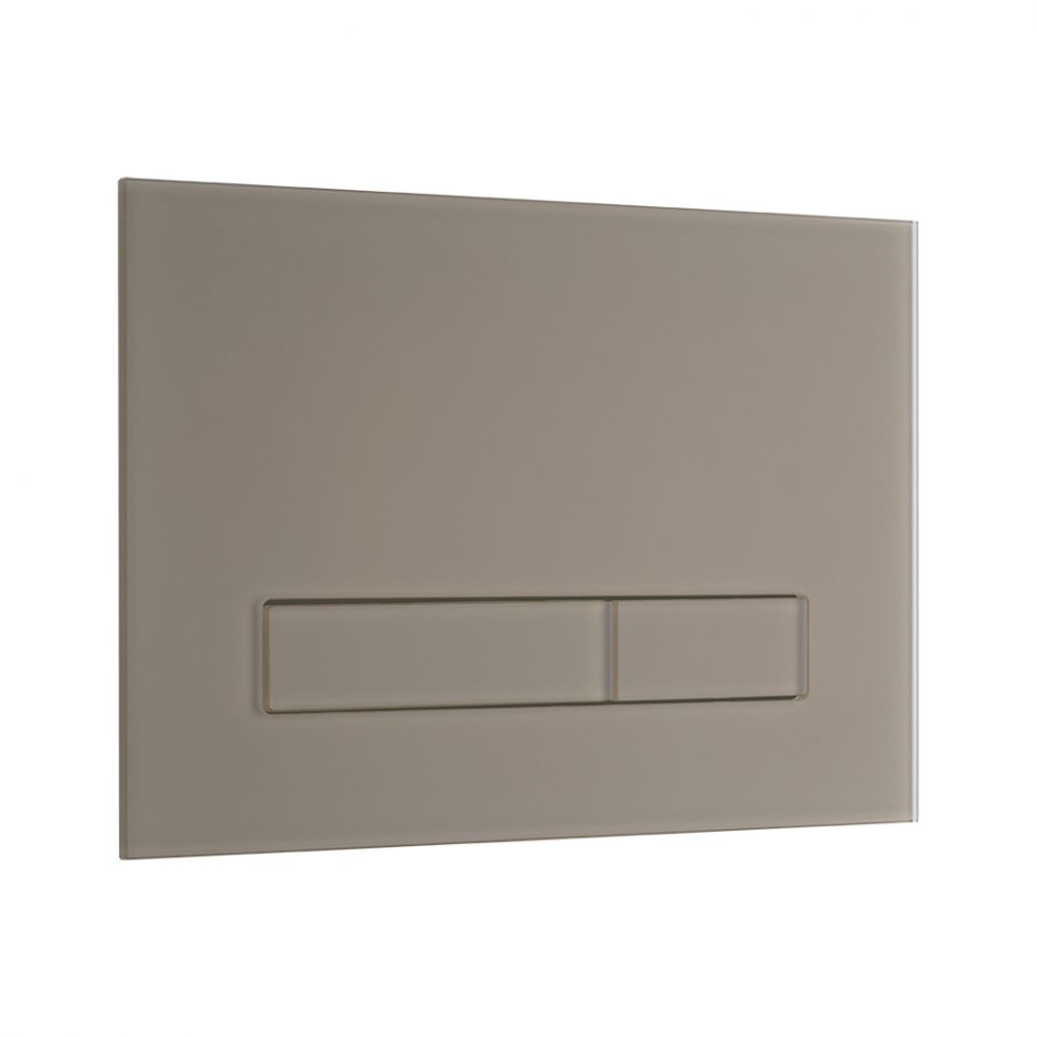 Клавиша смыва KKPOL Omnes Gelida 350/PPX/004-00-00 цвет кофе матовый