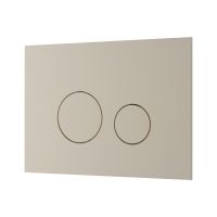 Клавиша смыва KKPOL Mitis 350/PPX/005-00-00 бежевый матовый цвет схема 2