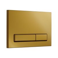 Смывная клавиша KKPOL M08 350/PPZ/035-00-00 цвет глянцевое золото схема 1