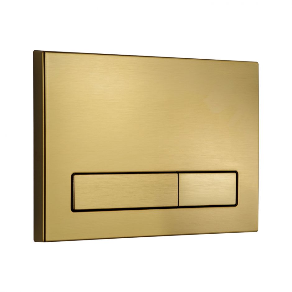 Изображение Клавиша для инсталляции KKPOL M16 350/PPZ/051-00-00 цвет золото брашированное