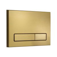 Клавиша для инсталляции KKPOL M16 350/PPZ/051-00-00 цвет золото брашированное схема 1