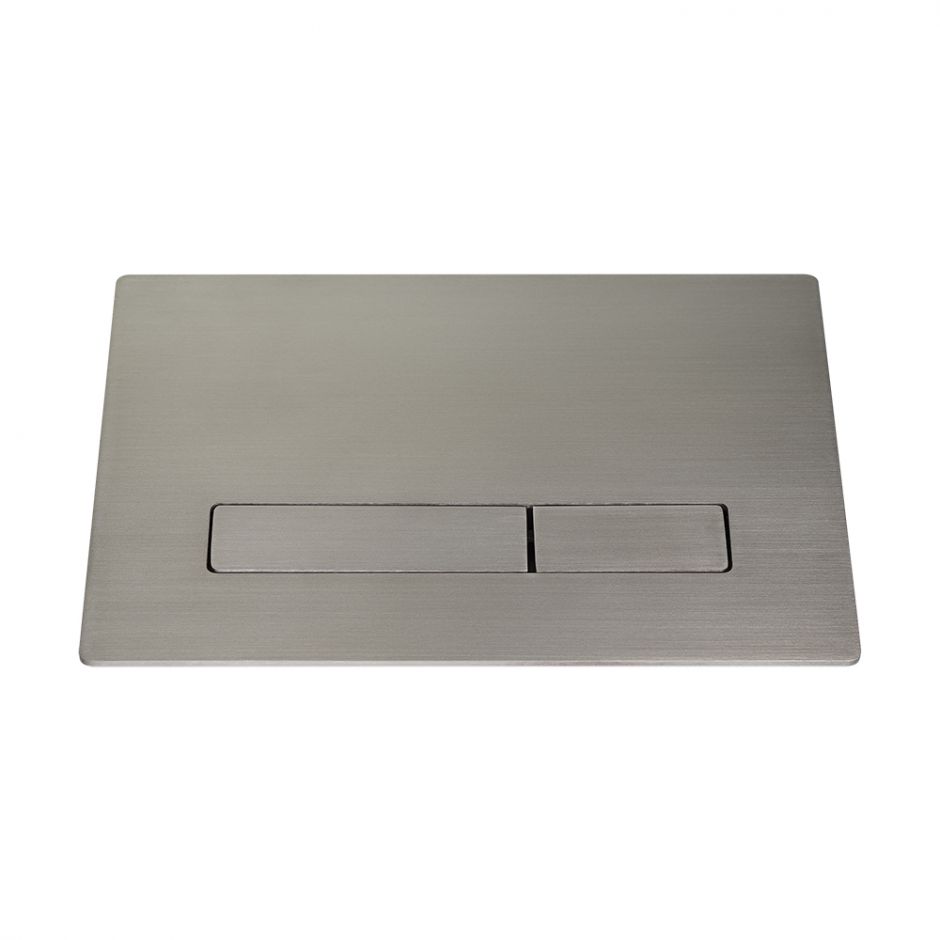 Кнопка для смыва KKPOL Metal Slim 350/PSM/006-00-00 в цвете титан ФОТО