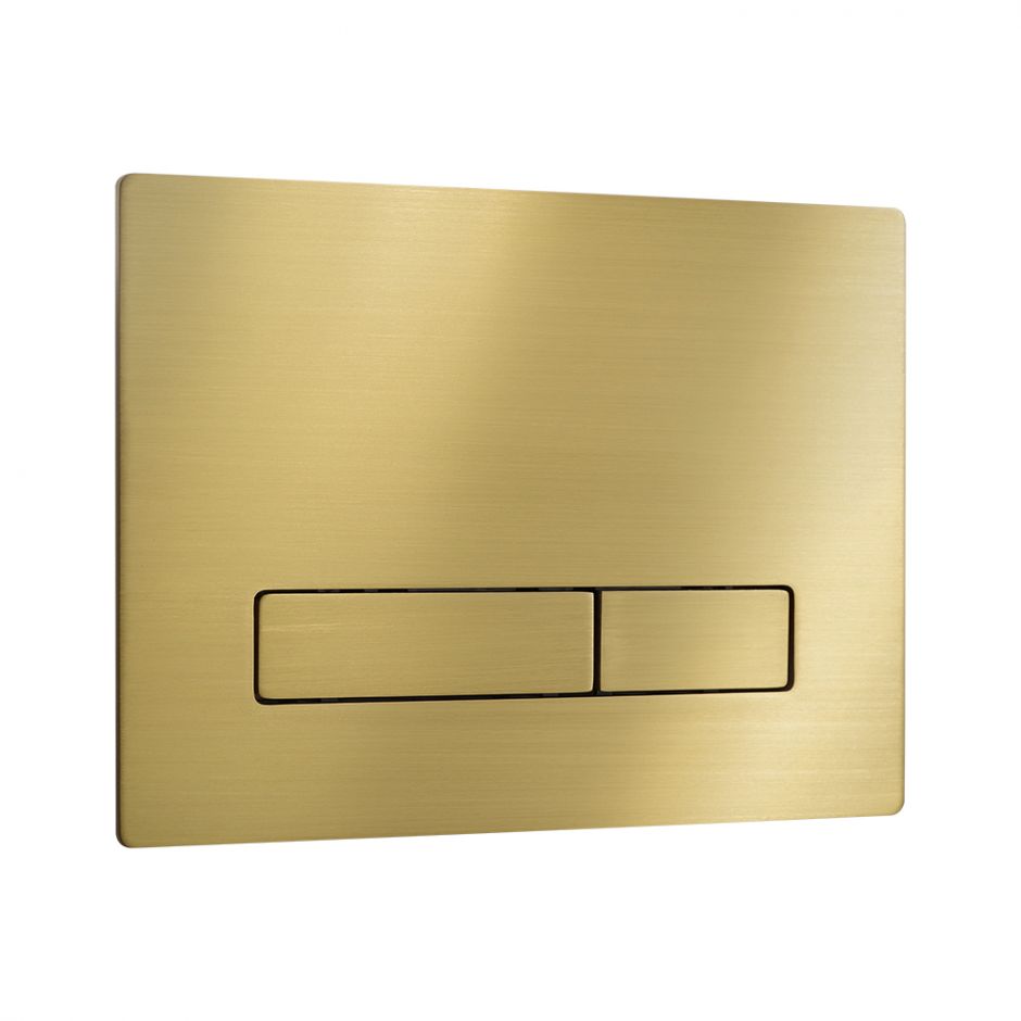 Изображение Золотая кнопка для смыва KKPOL Metal Slim 350/PSM/007-00-00