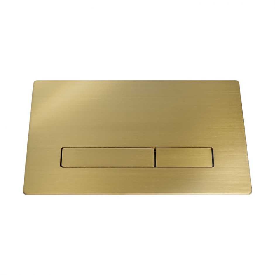 Золотая кнопка для смыва KKPOL Metal Slim 350/PSM/007-00-00 ФОТО