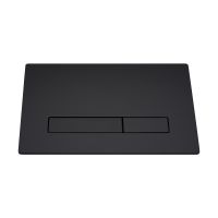 Кнопка для смыва KKPOL Metal Slim 350/PSM/011-00-00 цвет черный матовый схема 2