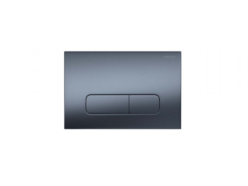 KDI-0000034 (002C-1) Панель смыва Aquatek Оружейная сталь матовая