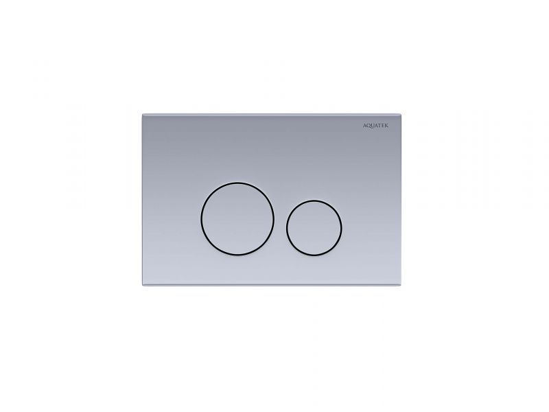 KDI-0000036 (023A) Панель смыва Aquatek нержавеющая сталь