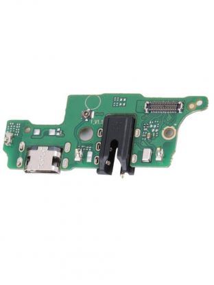 Нижняя плата для Tecno Spark 8P (KG7n, OEM) с разъемами зарядки, наушников и микрофоном