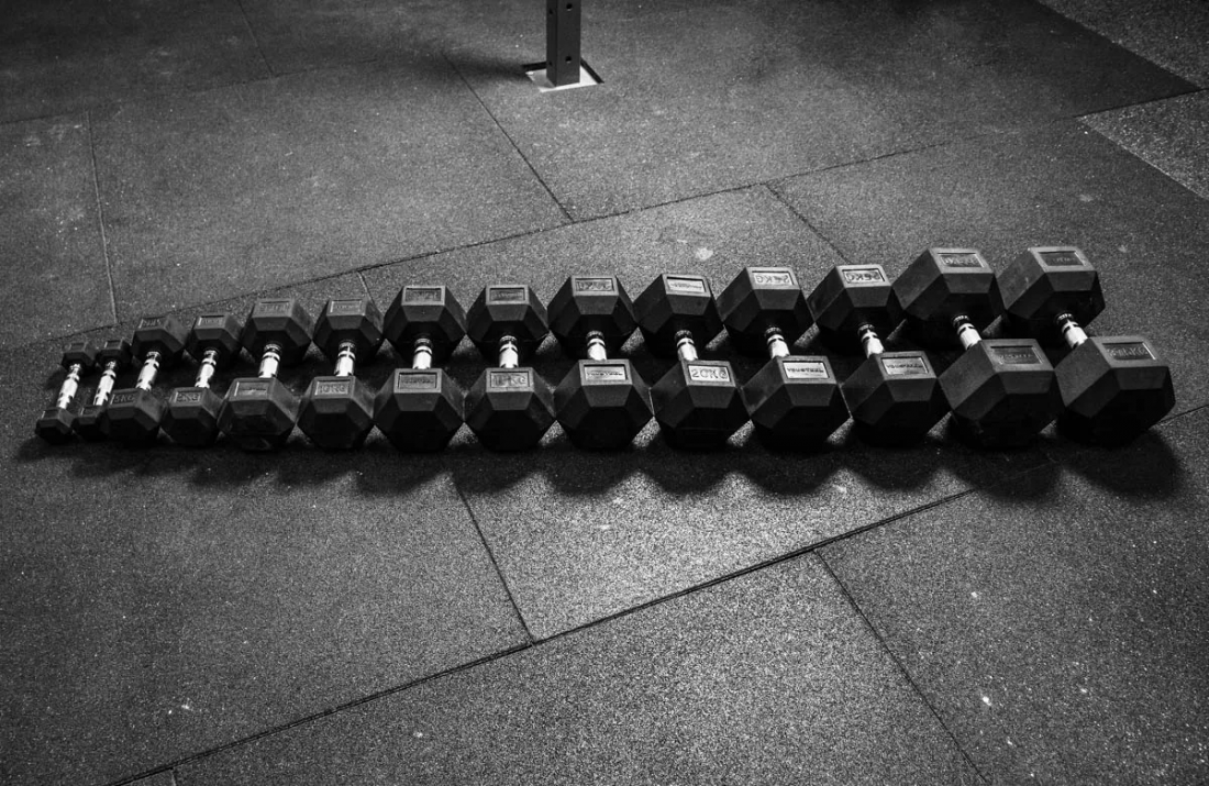 Yousteel Гантель 1 кг гексагональная