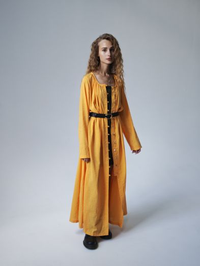 Платье Foresta из хлопка лимонад