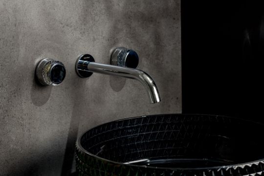 Вентильный встраиваемый смеситель для раковины Boheme Aura 152 схема 16