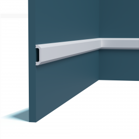 Молдинг Perfect Plus P215 Д280xШ5смxТ1.4см / Перфект Плюс