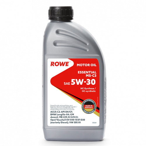 Rowe Essential SAE 5W-30 MS-C3, 1л