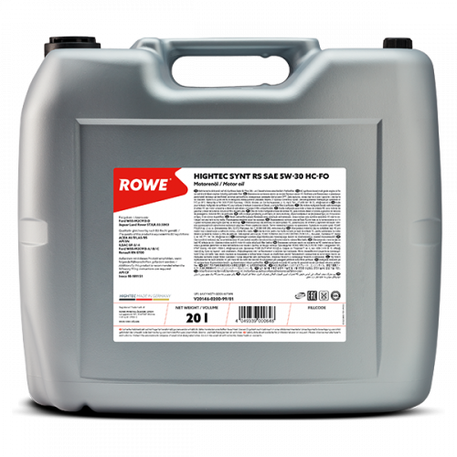 Rowe Hightec Synt RS 5W-30 HC-FO, 20л