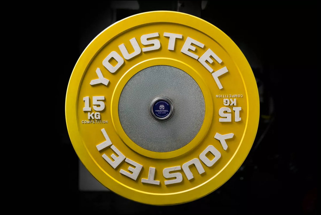 Yousteel Диск соревновательный 15кг, желтый