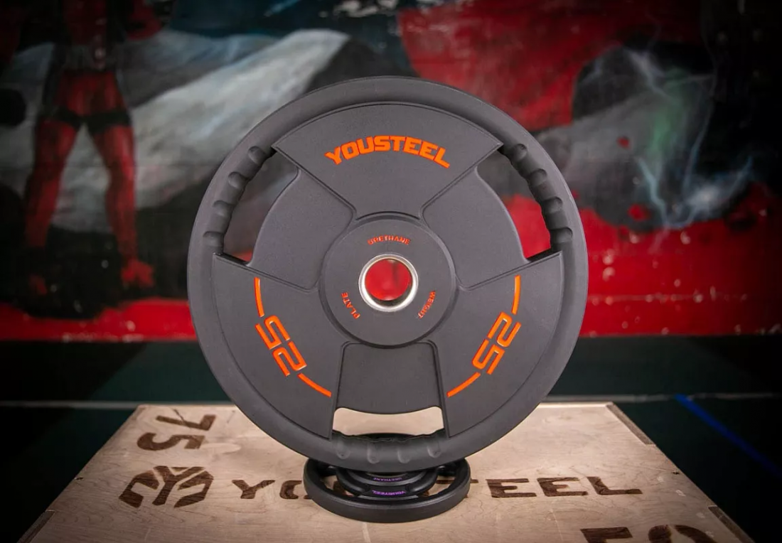 Yousteel Диск TPU с ручками 25 кг
