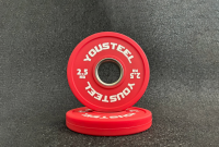 Yousteel Малый диск 2.5 кг полиуретановый, красный