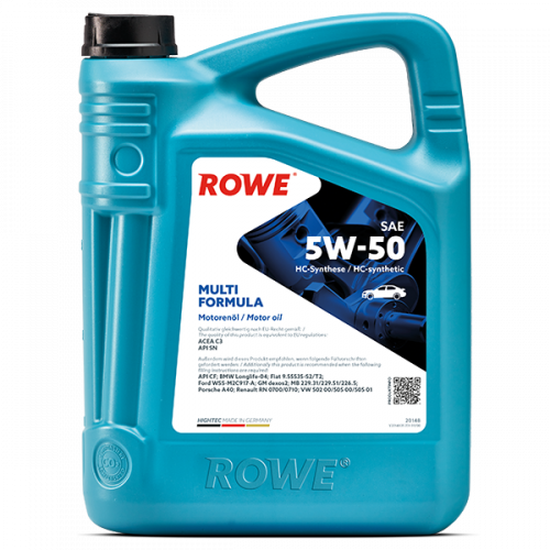 Rowe Hightec Multi Formula SAE 5W-50, 5л