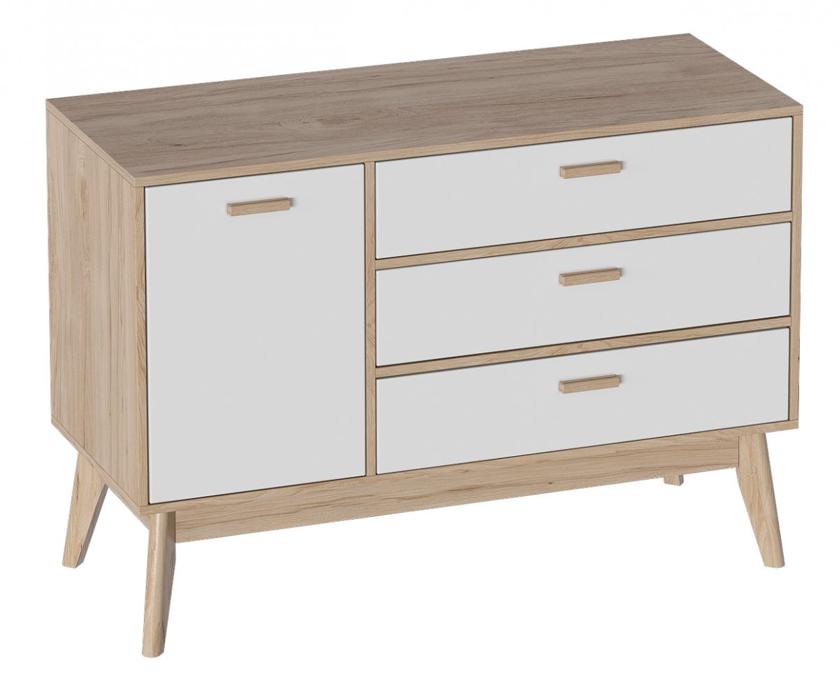 Комод Калгари 1200 спальня Дуб Натуральный Светлый